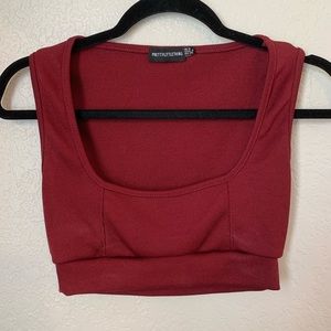Prettylittlething crop top